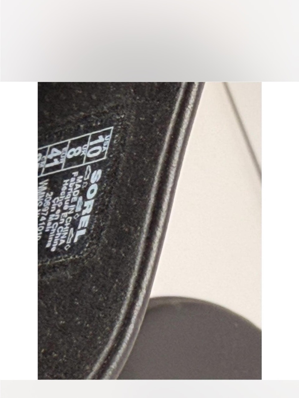 Sorel Black Platform Slide Sandals - Picture 6 of 6
